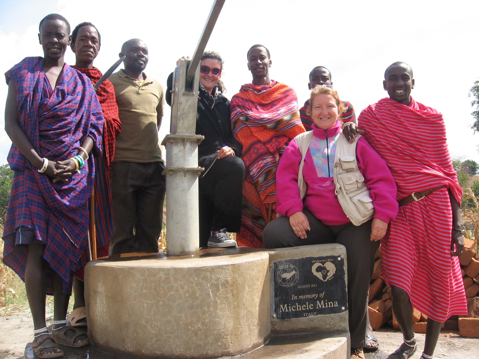2012 – Realizzazione di un pozzo per il villaggio di Kwamadule