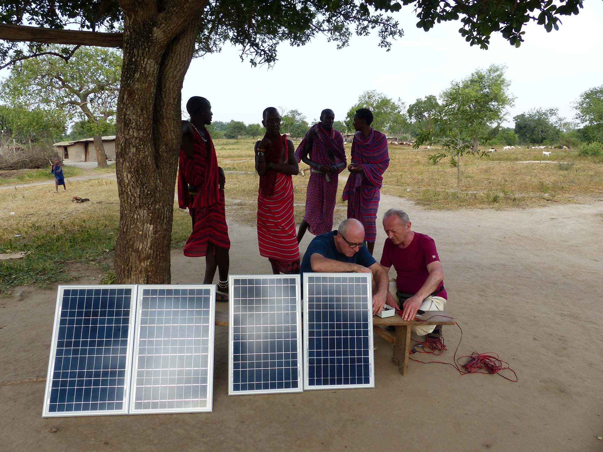 2014 – Acquisto pannelli fotovoltaici per alimentare il dissalatore