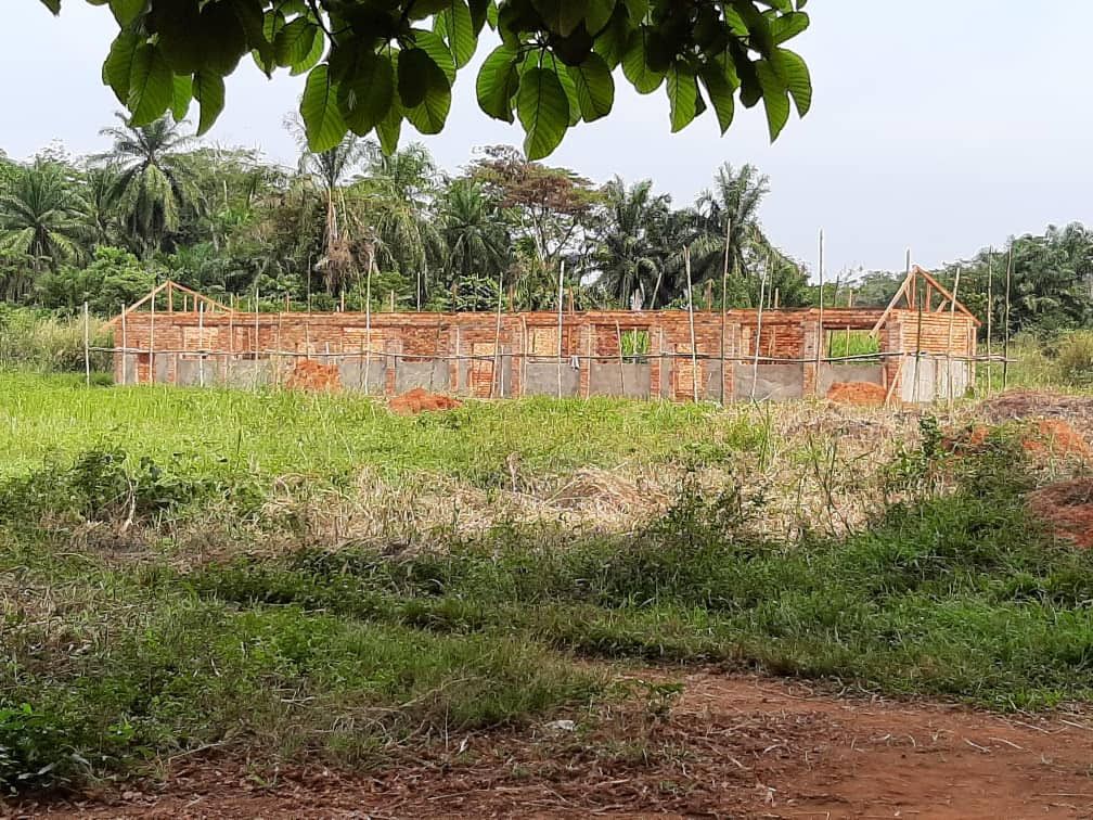 2017: Contributo per la costruzione della scuola di Mopina (R.D. del Congo) 
